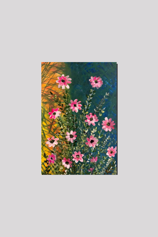 8 X 12 Canvas Print -  Pink Dogwood