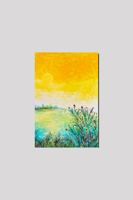 8 X 12 Canvas Print  - Sunny Meadows