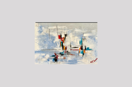 8x12 Canvas Print -  Abstract World