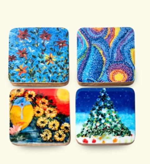 Coasters Multi Art