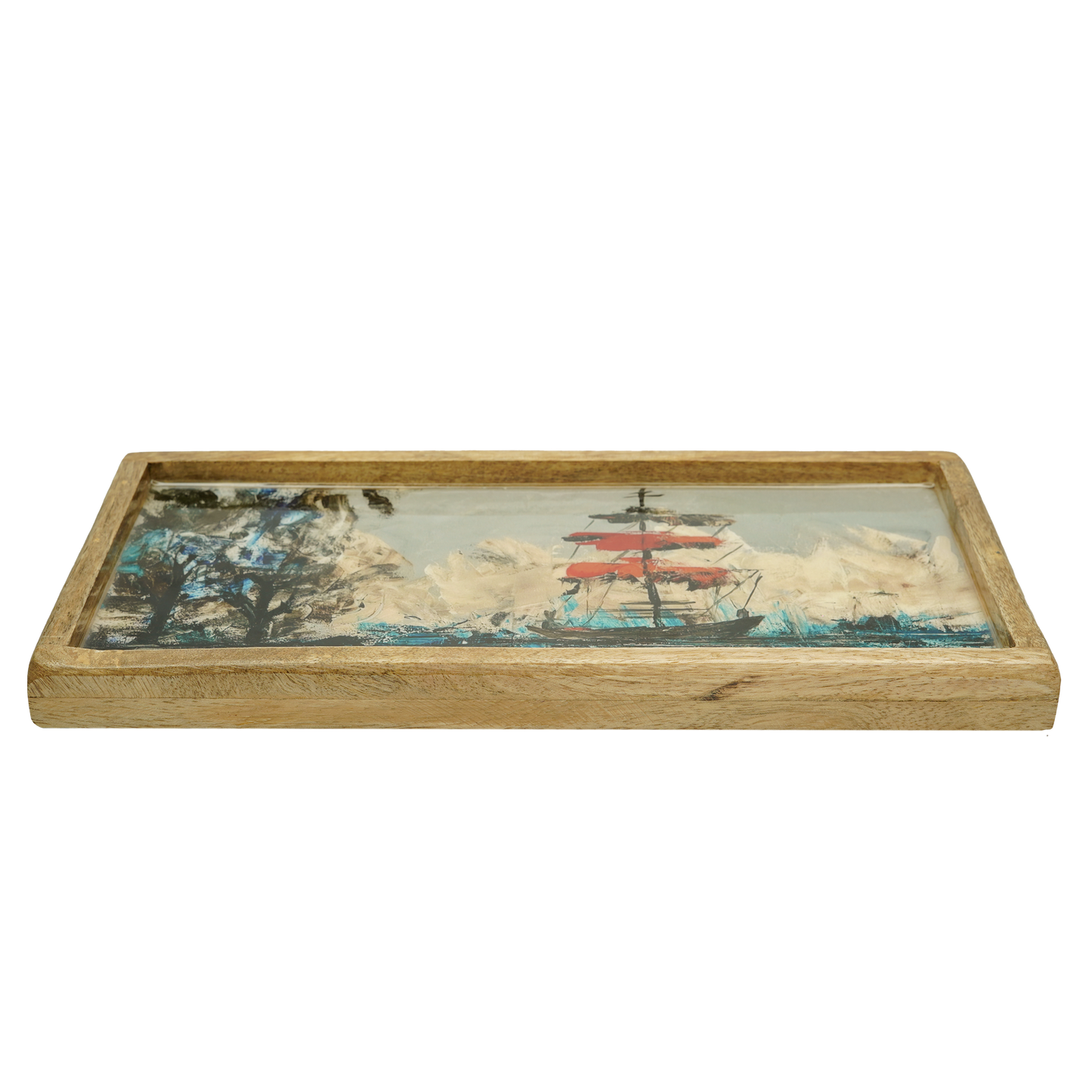 Small Rectangular Tray - Reflection of the Sail