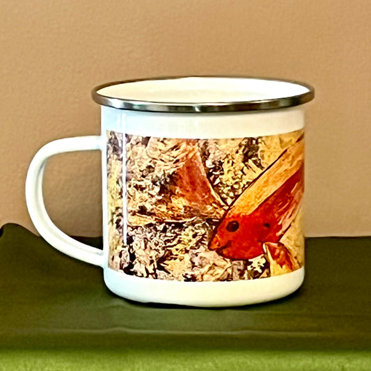 Enamel Mug - Koi Fish